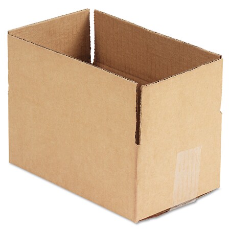 General Supply Fixed-Depth Shipping Boxes, RSC, 10" x 6" x 4", Brown Kraft, PK25 UFS1064